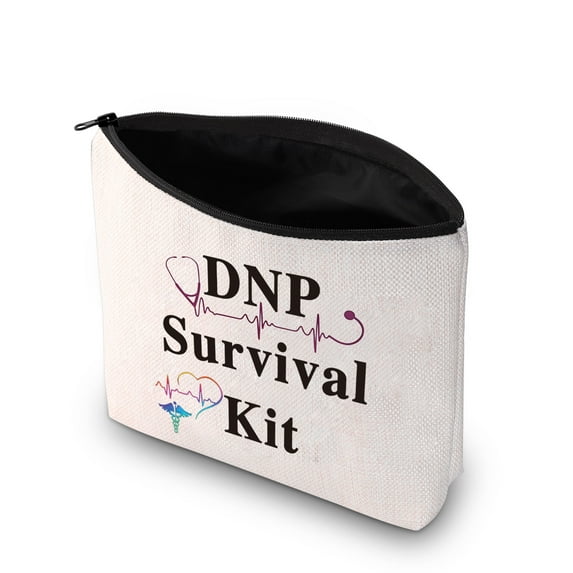 DNP Survival Kit DNP Doctor of Nursing Practice Medical Assistant Gifts Nurse Makeup Bag Zipper Pouch DNP Nurse Graduation Gift