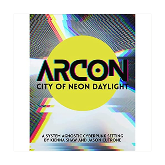 DNR Metal Weave Games Arcon: City of Neon Daylight