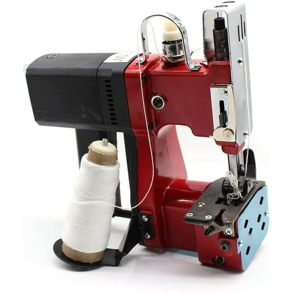 DNYSYSJ Leather Canvas Sewing Machine, Industrial Portable Electric Bag Stitching Closer, Portable 110v Sack Closer, For Chemical Industry Clothing Chemical Home Textile