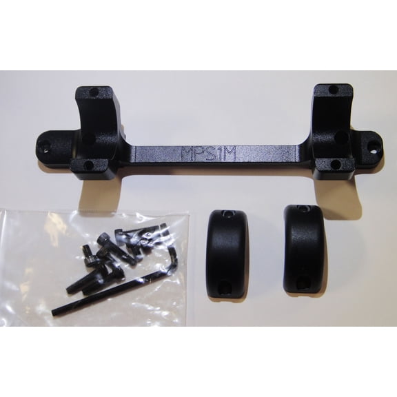 DNZ MPS1M 1-Pc Base & Ring Combo For Mossberg Patriot 1-Piece Style Black Finish