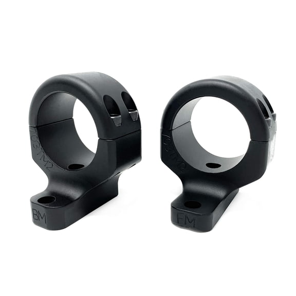 DNZ Game Reaper 2 2-Piece Scope Mount 30mm Rings Remington 700, Howa 1500, Weatherby Vanguard Matte Black Medium