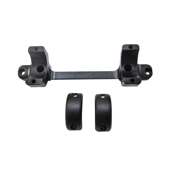 DNZ XPRS1M 1-Pc Base & Ring Combo For Winchester XPR 1-Piece Style SA Black Finish