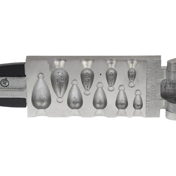 Do It Molds Bell Sinker with Brass Eye Mold