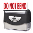 thumbnail image 1 of DO NOT BEND Pre-inked Stamp - Red Ink (Large), 1 of 2