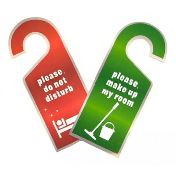 DO NOT DISTURB Hotel door knob hanging card Packing 100's / Box