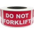 thumbnail image 1 of "DO NOT FORKLIFT" Receiving & Shipping Labels | 2 x 4" Inches Wide | 500 Pack, 1 of 3