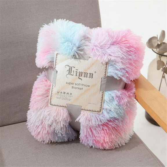DO self-produced long hair blanket unicorn crystal fleece 160x200cm