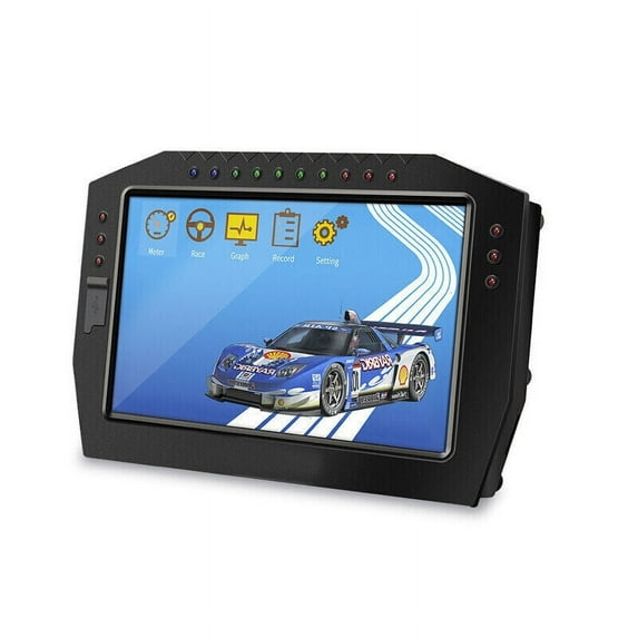 DO909 Colorful LCD Touch-Screen Racing DashBoard Gauge Display Car Meter Sensor Kit