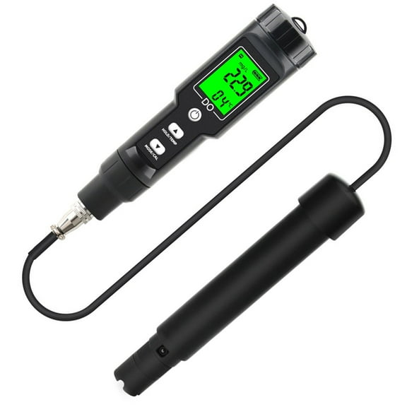 DO9100 Dissolved Oxygen Meter for Pools Aquariums Brewing Water Testing with Automatic Temperature Compensation