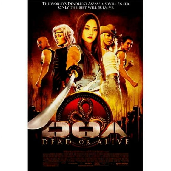 DOA: Dead or Alive Movie Poster Print (27 x 40)