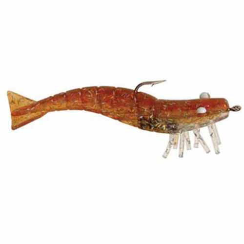 DOA FSH3-3P-426 Shrimp Lure 3 1/4 oz Rootbeer/Clear/Holographic 