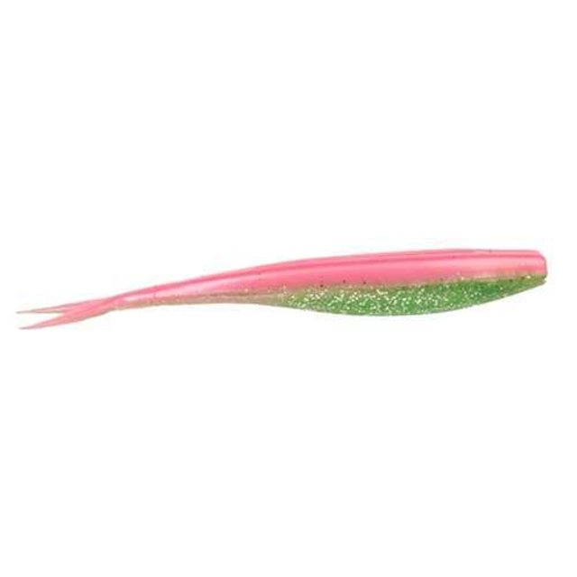 DOA Fishing Lure 81400 C.A.L. Jerk Bait 4" Electric Chicken 12 Per Pack