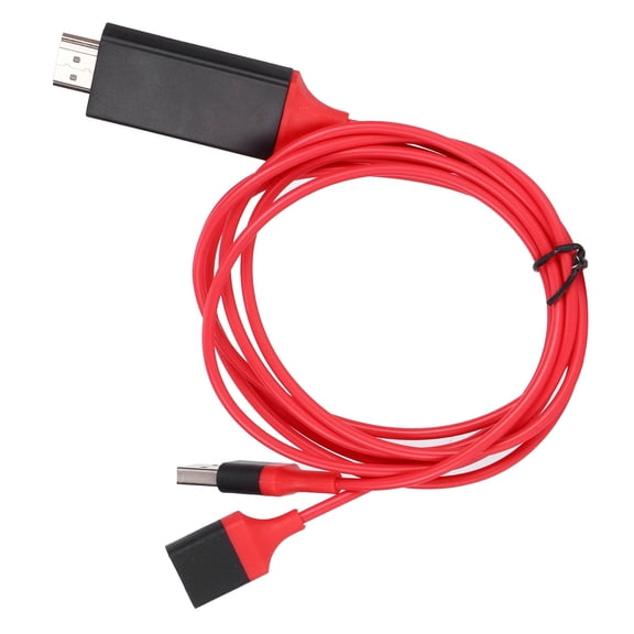 DOACT 1080P HD USB Male Female To HDTV AV Adapter Cable For IOS Laptop SS
