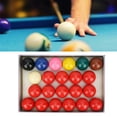 thumbnail image 1 of DOACT 22Pcs Snooker Billiard Pool Table Balls Set Resin Lime Powder Pigment New, 1 of 8