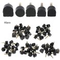 thumbnail image 1 of DOACT 60PCs (5 Different Size) High Heel Shoe Repair Tips Taps Dowel Lifts Replacement,High Heel Shoe Tips, Shoe Taps, 1 of 11