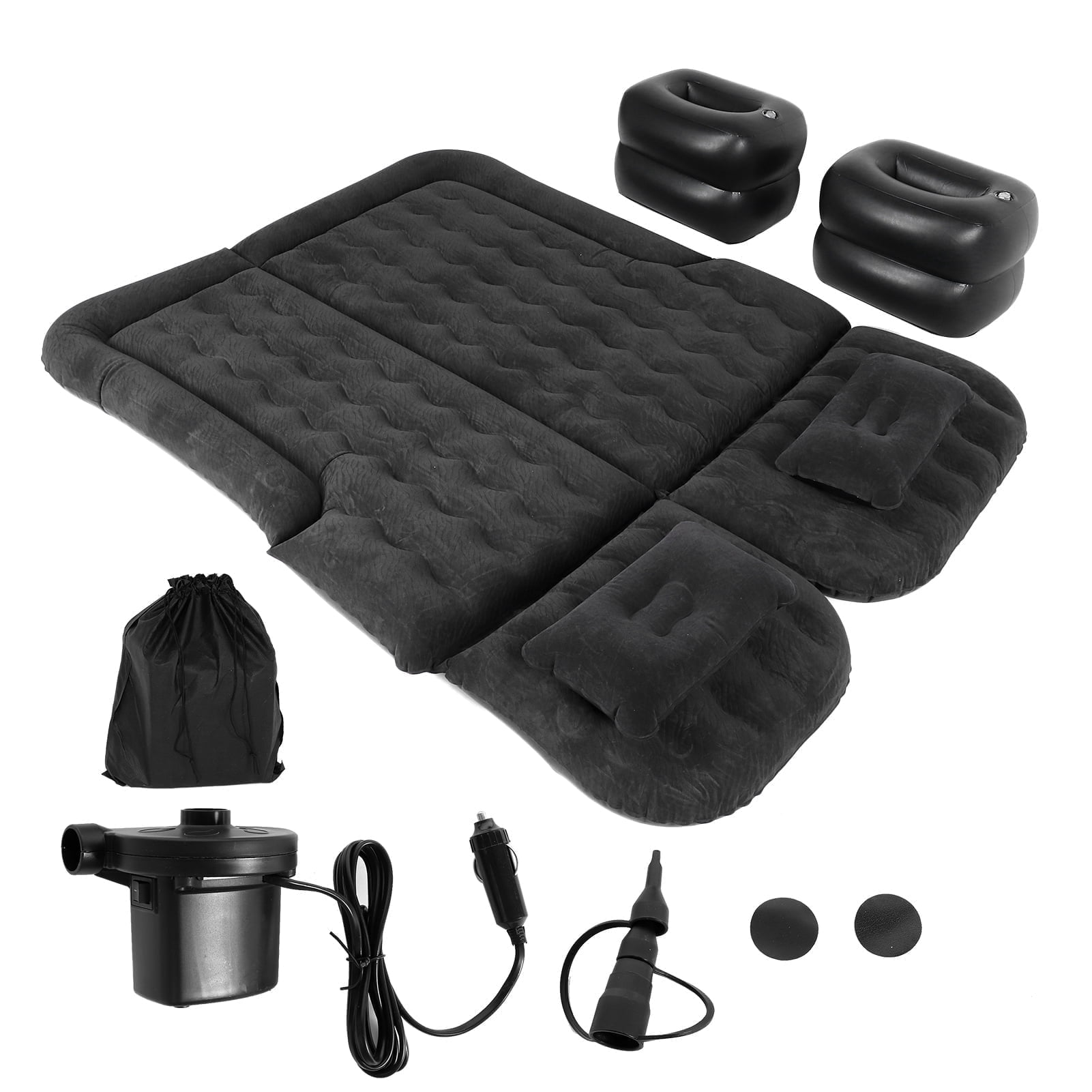 DOACT Car Air Bed,Car Air Mattress Vehicle Inflatable Thickened Travel Bed Sleeping Pad Camping Accessory,SUV Air Mattress
