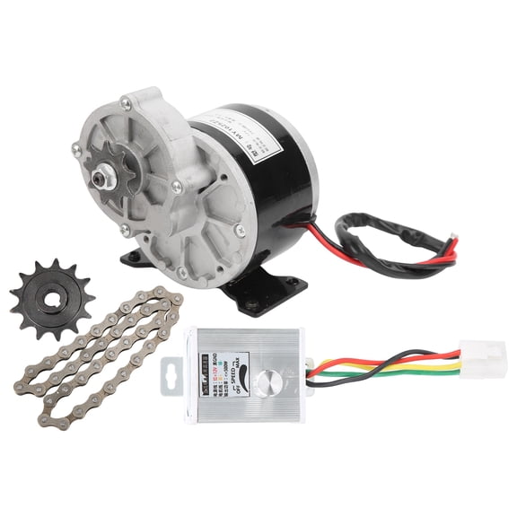 DOACT Electric Bike Motor Conversion Kit Speed Controller Chain Wheel Gear Motor 250W