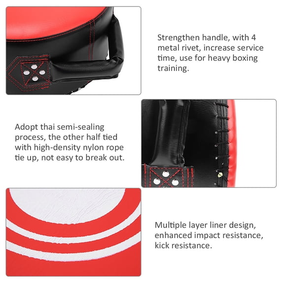 DOACT Taekwondo Training , Boxing Training Target PU Leather Kickboxing Kick Punch Pad Karate Kicking , For Home Gym Practicing Fitness