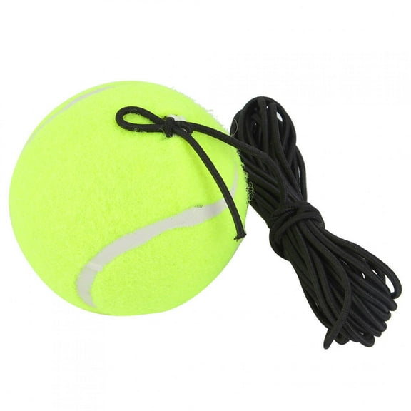 DOACT Tennis Ball Single Practice, Tennis Ball Tennis Beginner Training Ball with 4M Elastic Rubber String For Single Practice, Tennis Ball with String