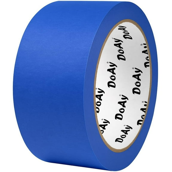 DOAY Blue Painters Tape - Masking Tape 2 Inch Wide (1.88" x 90FT) - Multi-Surface, Smart Adhesion, Indoor & Outdoor - 1 Roll Paint Tape for DIY, Labeling, Art, Car (#3910)