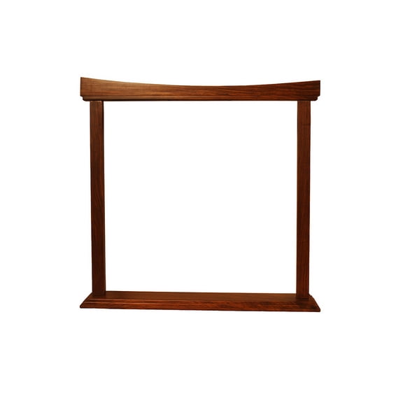 DOBANI Curved Sheesham Gong Stand 22"Blemished