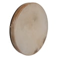 thumbnail image 1 of DOBANI Pretuned Goatskin Head Wooden Frame Drum w/ Beater 18"x2"Blemished, 1 of 1