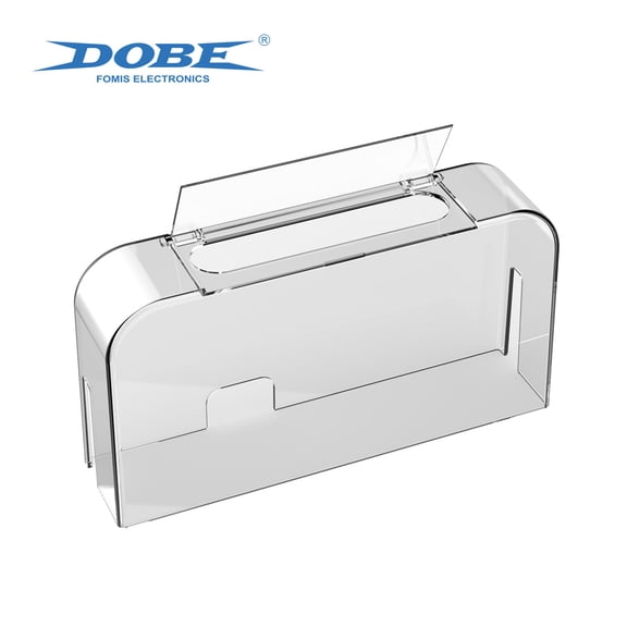 DOBE Clear Transparent Dust Cover Protective Case for Nintendo Switch, Switch OLED, Switch 2 Console, ABS Heat Dissipation Protective Shell