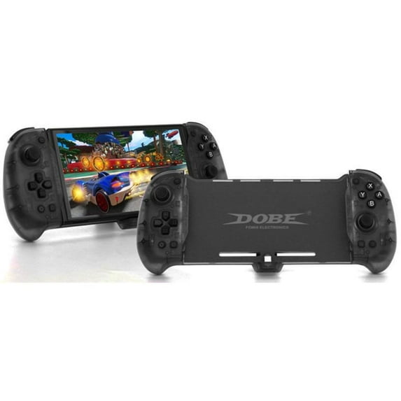 DOBE TNS-1188 Eggshell Controller Gripcon Switch Controller for Handheld Mode, Ergonomic Controller for Nintendo Switch with 6-Axis Gyro, Dual Motor Vibration, Compatible with All Games of Switch