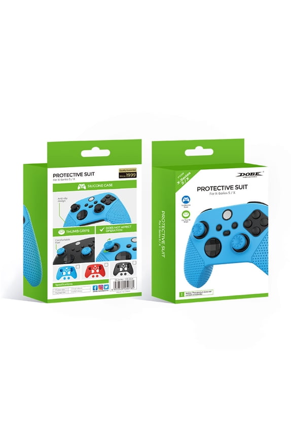 Xbox Series S/X Controller Silicone Case - Anti-Slip Protective Cover for Xbox Series X/S Wireless Controllers | Shock-Absorbent, Sweat-Resistant, Precision-Cut for Buttons & Triggers