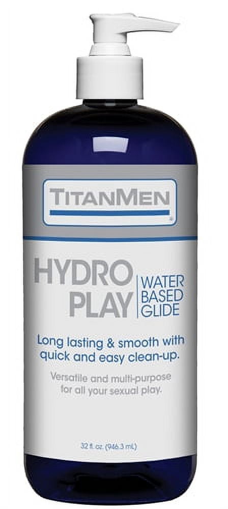 DOC JOHNSON TitanMen Hydro Play Water Based Lubricant 32 oz