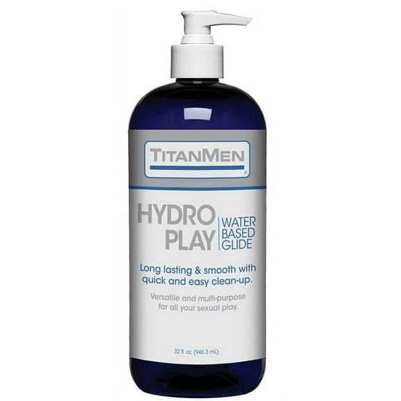 DOC JOHNSON TitanMen Hydro Play Water Based Lubricant 32 oz