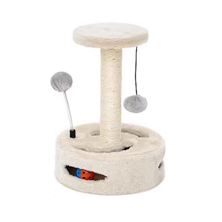 DOCINPET Cat Climbing Rack,Small cat Tree for Indoor Cats Tower Natural sisal Scratcher Climbing,Stable Cat Stand,Cats Scratching Post