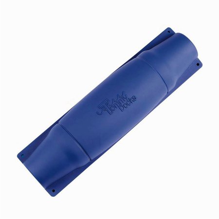 Tommy Docks Blue PVC Straight Dock Bumper