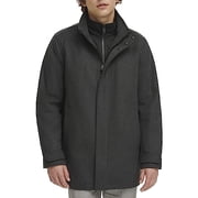 Dockers Men's Wool Melton Two Pocket Full Length Duffle - Size: Men S - Charcoal