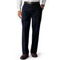 thumbnail image 1 of DOCKERS Mens Navy Pleated, Classic Fit Pants 38 X 32, 1 of 2