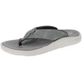 thumbnail image 1 of DOCKERS Thong Sandals, Faux-Canvas Flip-Flop, Tan, 12, 1 of 6