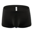 DOCLAKE Mens Underwear Solid Color Low Rise Boxers Briefs Relaxed Fit