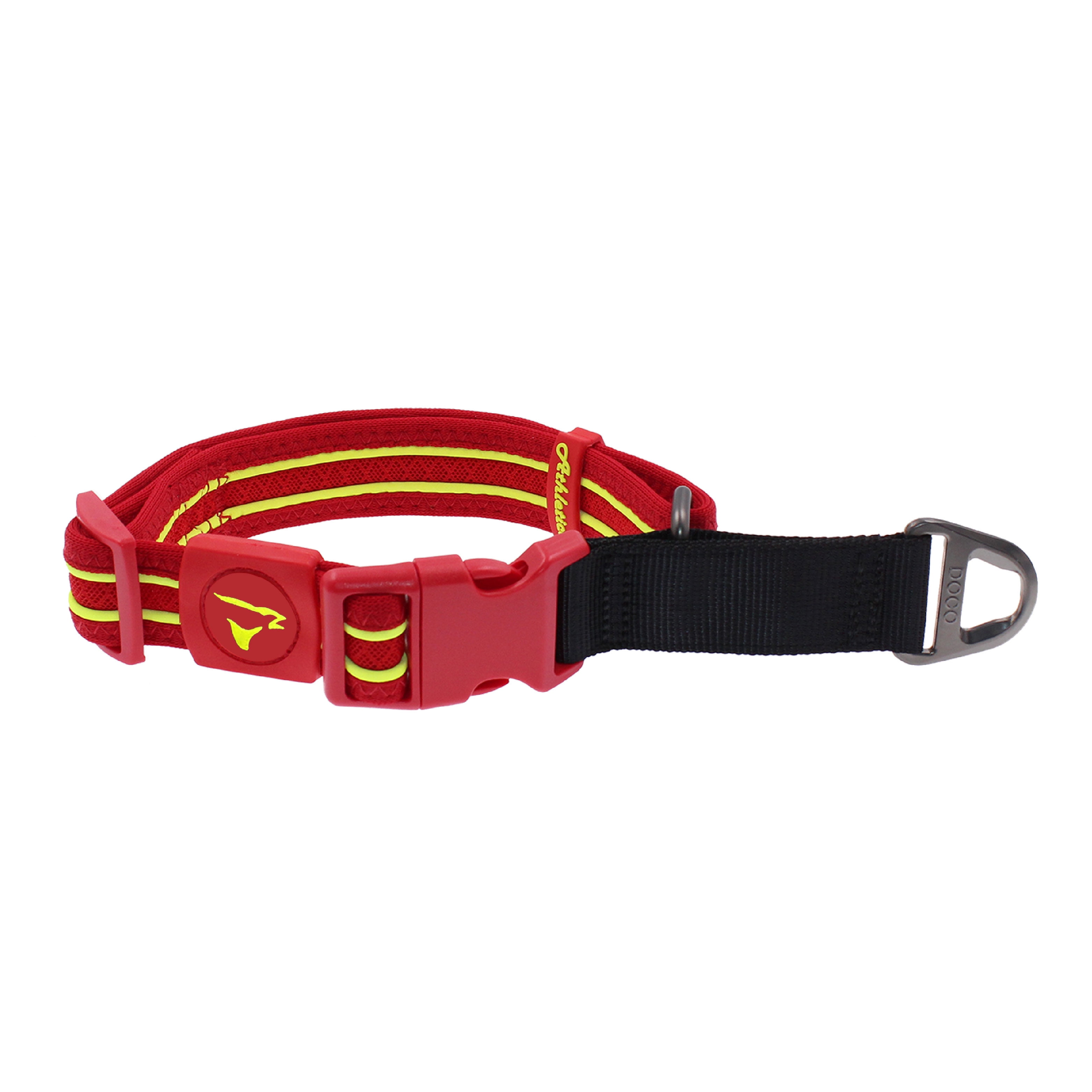 DOCO Solar Martingale Collar for Medium and Large Dogs, Heavy-Duty Reflective Mesh Collar