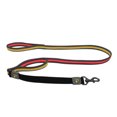 thumbnail image 1 of DOCO Solar Shock Absorbing Reflective Mesh Bungee Leash with Double, Traffic Handle for Walking and Training of Small, Medium and Large Dogs, 1 of 7