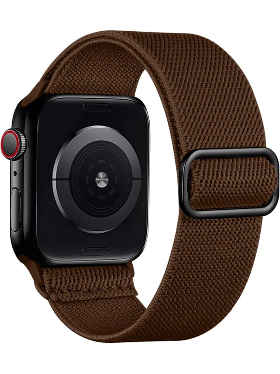Sport Nylon Loop Bands Compatible with Apple Watch Bands 40mm 44mm 45mm 38mm 41mm 42mm 46mm 49mm for Women Men, Adjustable Braided Straps for iWatch Series 11/10/9/8/7/6 SE/Ultra 3 2 1