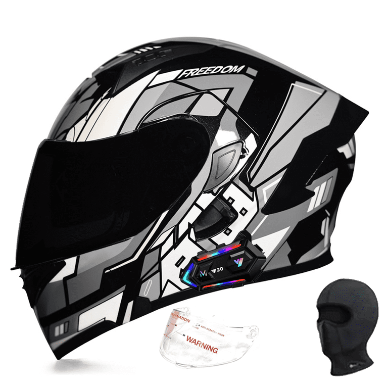 full face motorcycle helmets bluetooth Sena Outforce, Smart Communication Helmet with Intercom Sena Technologies, Inc AT4.0 TRACK Blitz | Full