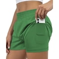 thumbnail image 1 of DOCVIT Running Shorts for Women High Waisted Elastic Fitness Clothing with Pockets Athletic Shorts for Women, 1 of 6