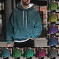 thumbnail image 1 of DODADAWANJ Pullover Hoodie for Men Hooded Drawstring Hoodies Big and Tall Sweatshirts with Pocket for Casual Daily Workout XXXL, 1 of 7