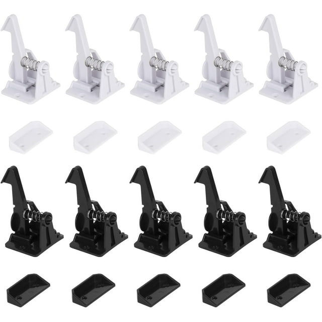 DODAMOUR 10 Pack Adhesive Cat Proof Locks, No Drill