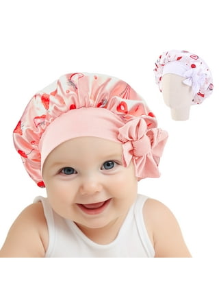 Baby silk bonnets cheap