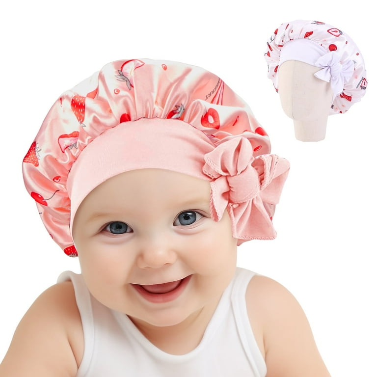 Amazon Infant Silk Bonnet DODAMOUR Pack Satin Silk Bonnet Hair Cap