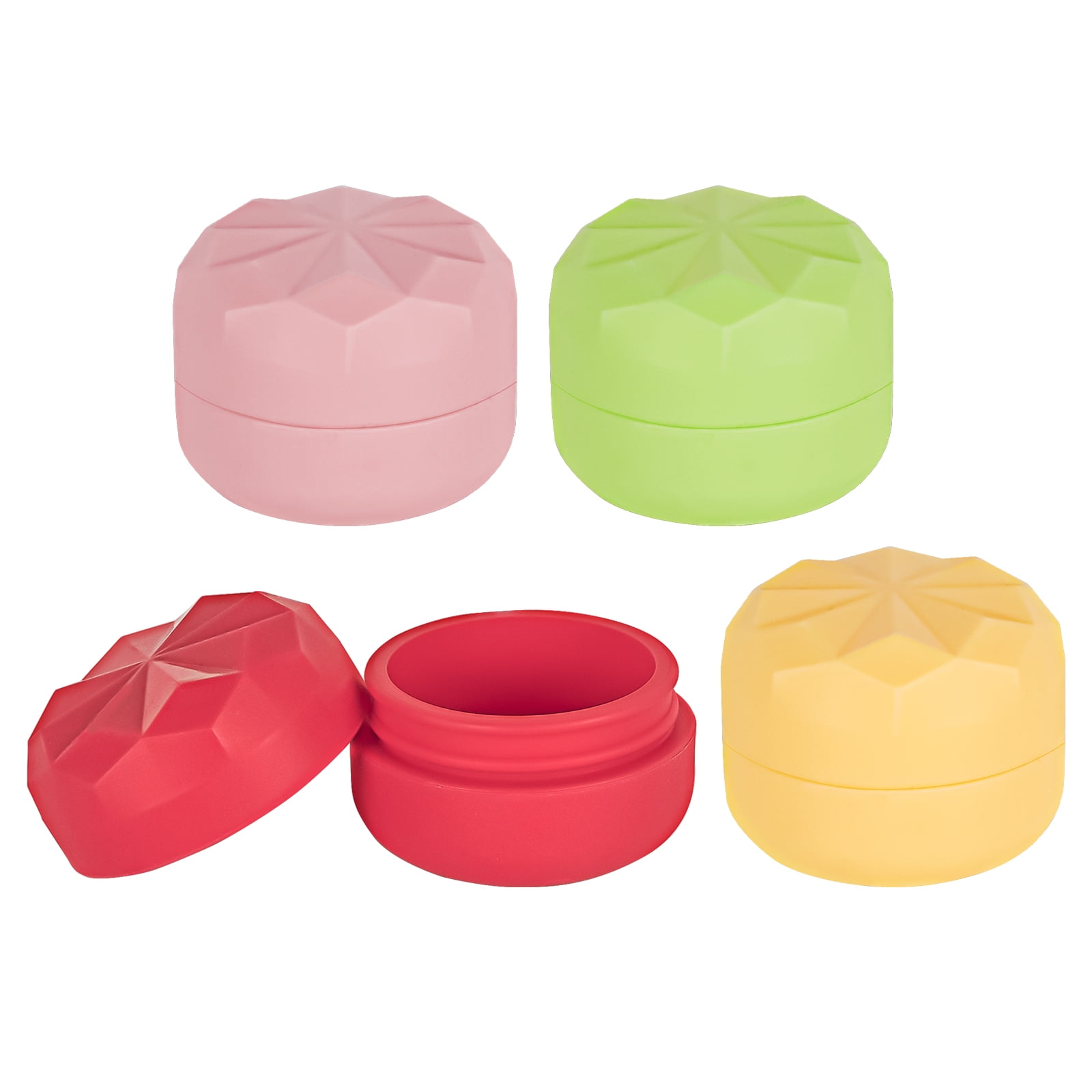 DODAMOUR Silicone Containers with Lids, Portable Travel