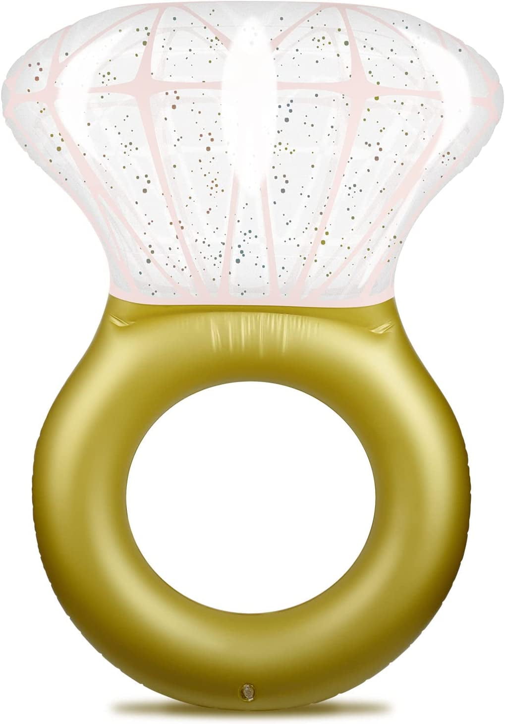 DODAMOUR Extra Large Inflatable Diamond Ring Pool Floaties with