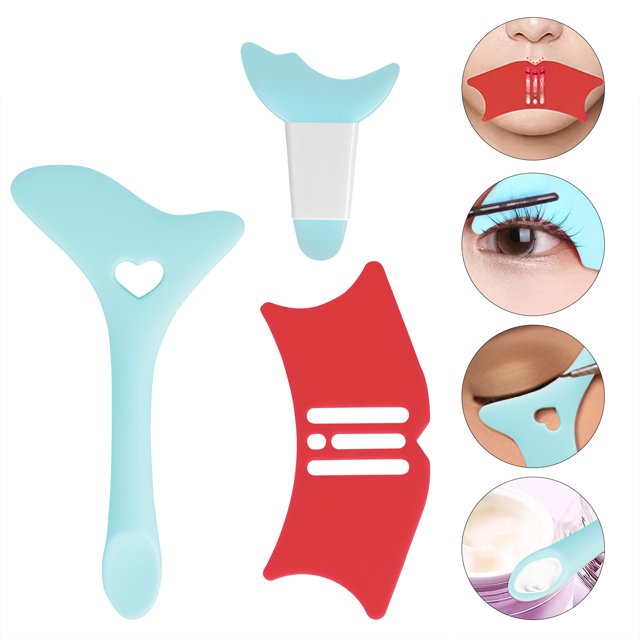 DODAMOUR Eyeliner Stencils Silicone Set, Reusable Winged Tip Eyeliner