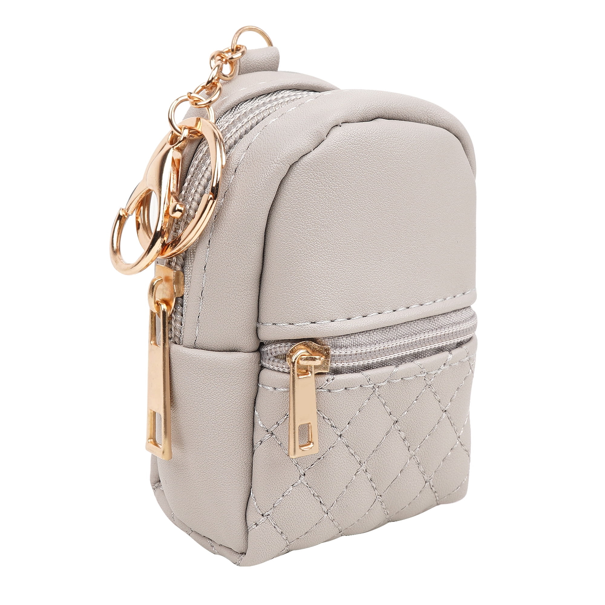 DODAMOUR Mini Backpack Keychain, Cute Makeup Bag for Lipstick